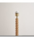 Twist & Leaf 40cm Floor Lamp Oak Resin Herb Garden Green-5