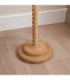 Twist & Leaf 40cm Floor Lamp Oak Resin Herb Garden Green-6