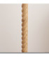 Twist & Leaf 40cm Floor Lamp Oak Resin Herb Garden Green-7