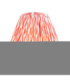 Twist & Ikat 25cm Table Lamp Oak Resin Coral Pink-7