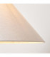 Arlo & Avalon 52cm Floor Lamp Matt Black Natural Linen-7