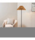 Arlo & Rattan 52cm Floor Lamp Matt Black Dark Rattan-2