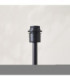 Arlo & Rattan 52cm Floor Lamp Matt Black Dark Rattan-6
