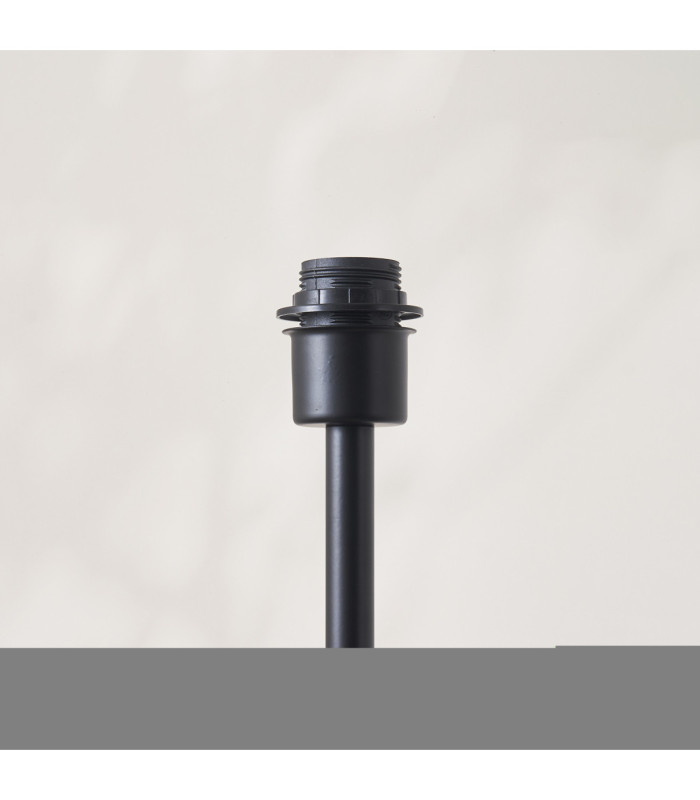 Arlo & Rattan 52cm Floor Lamp Matt Black Dark Rattan-6