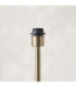 Arlo & Avalon 52cm Floor Lamp Antique Brass Natural Linen-5