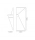 Wall Lamp, 2 x 3W LED, 3000K, 238lm, White - 2