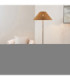 Arlo & Rattan 52cm Floor Lamp Antique Brass Dark Rattan-2