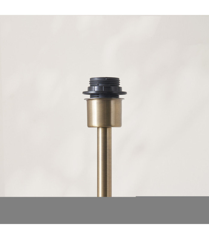 Arlo & Rattan 52cm Floor Lamp Antique Brass Dark Rattan-6