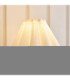 Sylvie Wall Lamp Antique Brass Vintage White Cotton-5