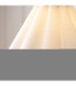 Sylvie Table Lamp Matt Black Vintage White Cotton-5
