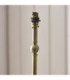 Sylvie Table Lamp Antique Brass Vintage White Cotton-6