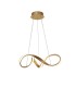 Small Ceiling Pendant, 1 x 30W LED, 3000K, 1800lm, Sand Gold - 1