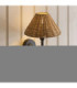 Jericho Wall Lamp Matt Black Dark Rattan-3