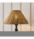 Jericho Wall Lamp Matt Black Dark Rattan-4