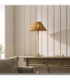Jericho Table Lamp Antique Brass Dark Rattan-2