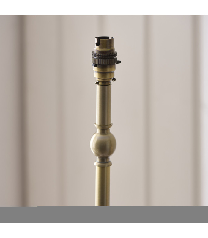 Jericho Table Lamp Antique Brass Dark Rattan-7
