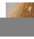 Jericho Floor Lamp Antique Brass Dark Rattan-5
