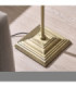Jericho Floor Lamp Antique Brass Dark Rattan-6