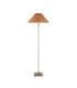 Jericho Floor Lamp Antique Brass Dark Rattan-9