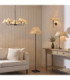 Jericho Wall Lamp Matt Black Natural Rattan-7
