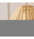 Jericho Wall Lamp Antique Brass Natural Rattan-6
