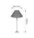 Jericho Table Lamp Matt Black Natural Rattan-10