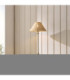 Jericho Table Lamp Antique Brass Natural Rattan-2