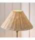 Jericho Table Lamp Antique Brass Natural Rattan-5