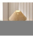 Jericho Floor Lamp Matt Black Natural Rattan-3
