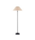 Jericho Floor Lamp Matt Black Natural Rattan-8