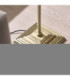 Jericho Floor Lamp Antique Brass Natural Rattan-5