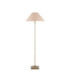 Jericho Floor Lamp Antique Brass Natural Rattan-7