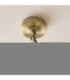 Jericho Multi Arm Pendant Light Antique Brass Natural Rattan-6