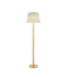 Cane & Leaf 40cm Floor Lamp Natural Bamboo Herb Garden Green-1