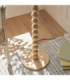 Cane & Leaf 40cm Floor Lamp Natural Bamboo Herb Garden Green-5