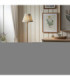 Burley Rechargeable & Leaf 25cm Floor Lamp Brushed Aged Brass Herb Garden Green-2