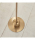 Burley Rechargeable & Leaf 25cm Floor Lamp Brushed Aged Brass Herb Garden Green-7