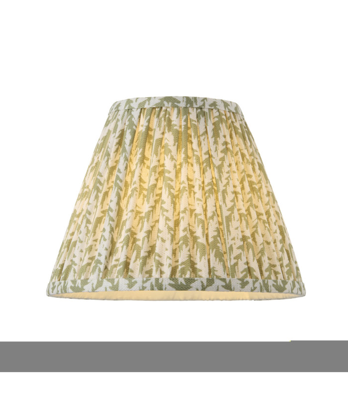 Burley Rechargeable & Leaf 25cm Floor Lamp Brushed Aged Brass Herb Garden Green-8