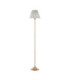 Burley Rechargeable & Leaf 25cm Floor Lamp Brushed Aged Brass Herb Garden Green-9