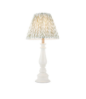 Myrtle & Leaf 25cm Table Lamp Almond White Herb Garden Green-1