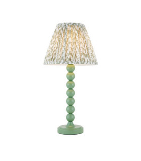 Higgledy & Leaf 25cm Table Lamp Gloss Cotswold Green Herb Garden Green-1