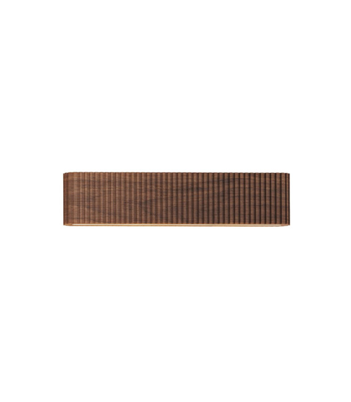 Lucide BANNISTER - Wall light - LED Dim. - CCT - 2x7W 2200K/3000K - Dark Wood look - Vibes-1