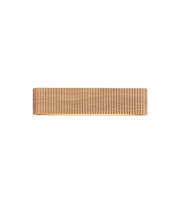 Lucide BANNISTER - Wall light - LED Dim. - CCT - 2x7W 2200K/3000K - Light Wood Look - Vibes-1