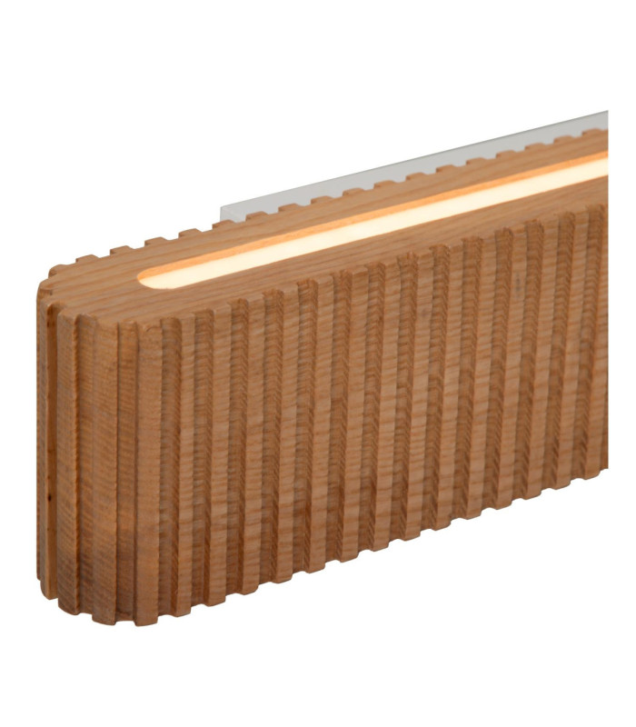 Lucide BANNISTER - Wall light - LED Dim. - CCT - 2x7W 2200K/3000K - Light Wood Look - Vibes-4