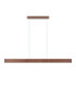 Lucide BANNISTER - Pendant light - LED Dim. - CCT - 1x30W 2200K/3000K - Dark Wood look - Vibes-1