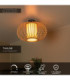 Lucide THULINE - Flush ceiling light - Ø 45 cm - 1xE27 - Light Wood Look - Essential-3
