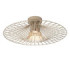 Lucide ELLIS - Flush ceiling light - Ø 50 cm - 1xE27 - Taupe - Essential-1