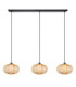 Lucide THULINE - Pendant light - 3xE27 - Light Wood Look - Essential-1