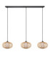 Lucide THULINE - Pendant light - 3xE27 - Light Wood Look - Essential-2