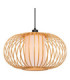 Lucide THULINE - Pendant light - 3xE27 - Light Wood Look - Essential-3
